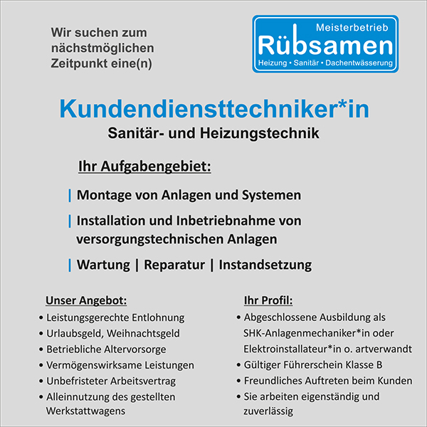 Kundendiensttechniker